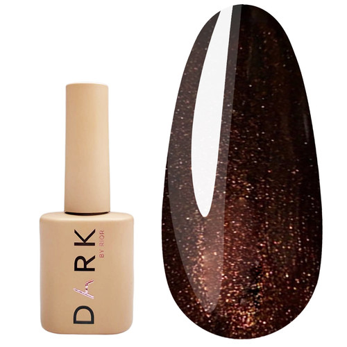 Гель-лак DARK New collection 113 коричневый с шиммером 10 мл