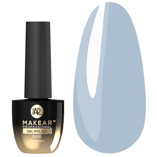 MAKEAR Color Rubber Base CRB01 Blue 8 ml - Фото №1