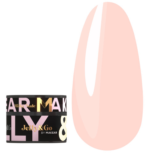 MAKEAR Jelly&go JG03 Milky Nude 50 ml - Фото №1