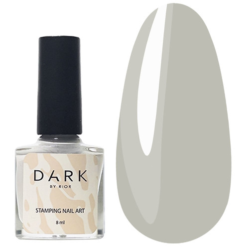 Stempellack DUNKEL Stempellack Nr. 42 hellgrau 8 ml - Фото №1