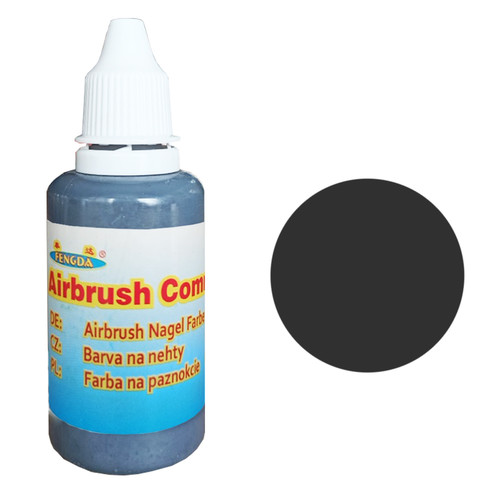 Airbrush paint Fengda black 30 ml