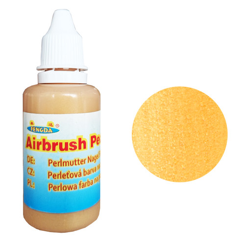Airbrush paint Fengda pearly golden 30 ml