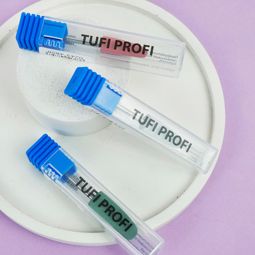 Polisher TUFI profi PREMIUM silicone cone large rounded 610 G green (0243483) - Фото №2