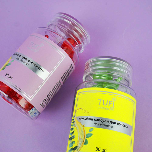 Vitaminkapseln TUFI profi PREMIUM für Glanz und Geschmeidigkeit des Haares 30 Stück (0307307) - Фото №5