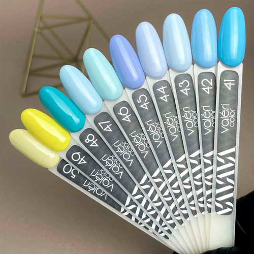 Valeri Farbgel Luman Nr. 041 Himmlischer Blau 6 ml (VA41) - Фото №2