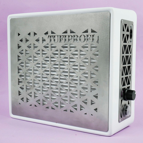 Dust collector for manicure TUFI profi PREMIUM ND900PR desktop with filter and metal grid white 95 W - Фото №3