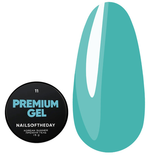 Builder gel NAILSOFTHEDAY Premium gel 11 blue 15 ml