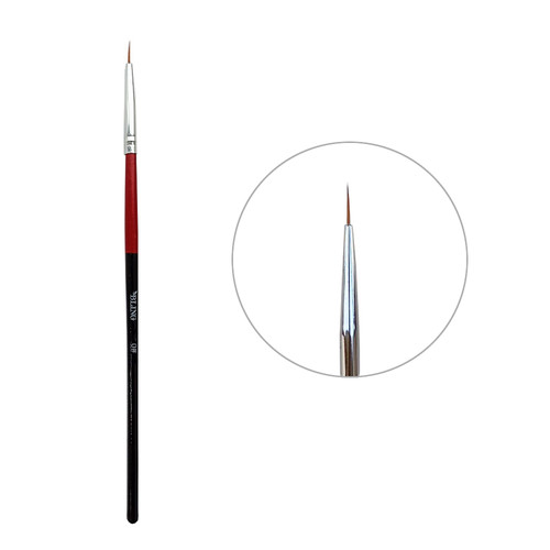 BLING 0 manicure brush red and black