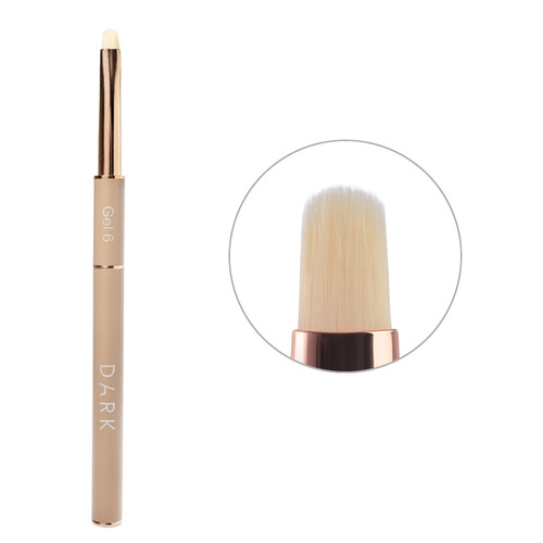 Кисточка для геля DARK (6мм) - Фото №1