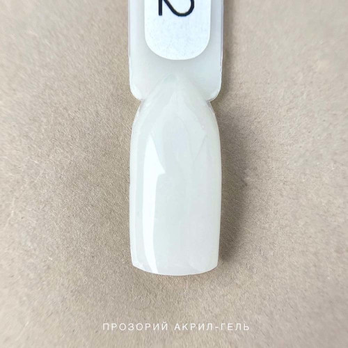 Acrylic gel VALERI №02 transparent 30 ml (VAG30-02) - Фото №3