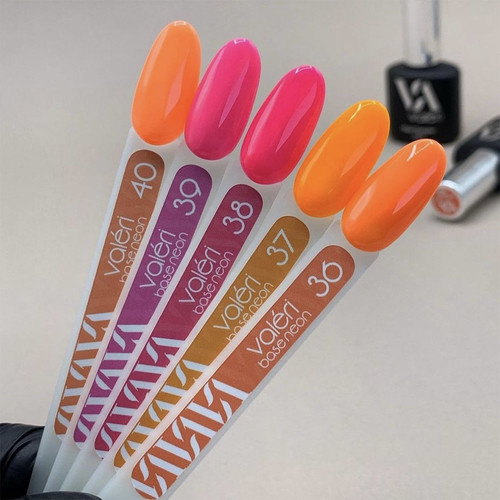 VALERI Neon Base № 38 neon hot pink 6 ml (VFB6-38) - Фото №3