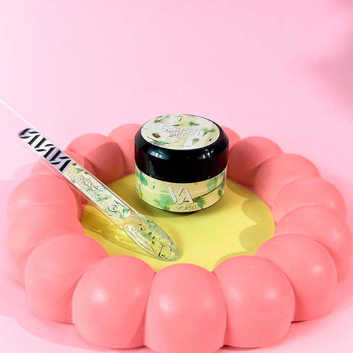 Гель с сухоцветом Valeri Flower Garden Gel №06 бледно-зеленый с сухоцветами 5 мл (VFG5-6) - Фото №2