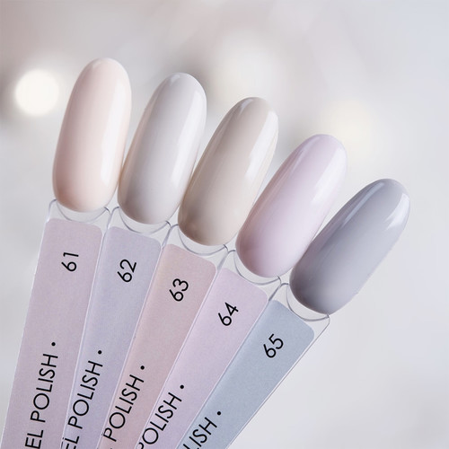 Gel polish DARK New collection 62 milky beige 10 ml - Фото №4