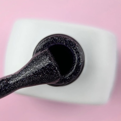Gel polish LUNA №123 dark blue with micro glitter 13 ml (047-2171-0407) - Фото №2
