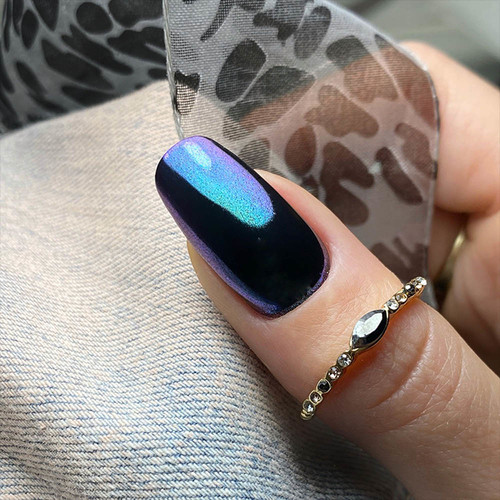 Rubbing for nails Slowianka 05 Andromeda Turquoise 2 g - Фото №3