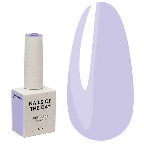 NAILSOFTHEDAY Base Cover NEW Formula Nr. 23 lila 10 ml - Фото №1