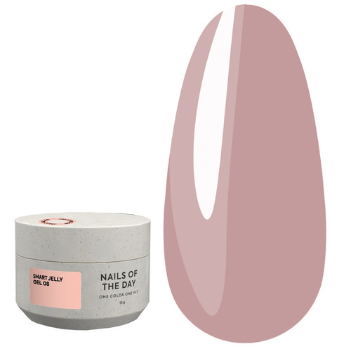 NAILSOFTHEDAY Smart Jelly Gel 08, 15 ml - Фото №1