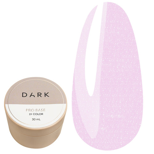 DARK PRO Base 19 helles Flieder mit Schimmer 30 ml