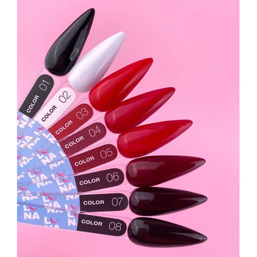 Gel polish LUNA Color №07 red wine 13 ml (047-2054-0291) - Фото №4