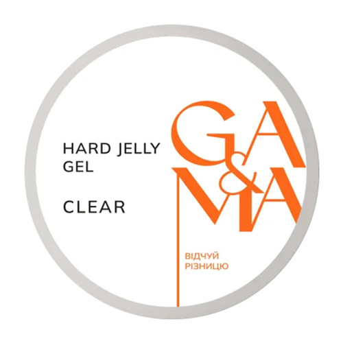 Gel GA&MA Hard Jelly Gel klar 15 ml (7701670) - Фото №1