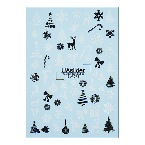 Slider design UAslider winter № BW 071 - Фото №1