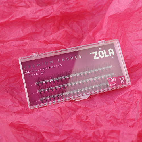 Wimpern ZOLA 10 D Bündel 12 mm - Фото №2
