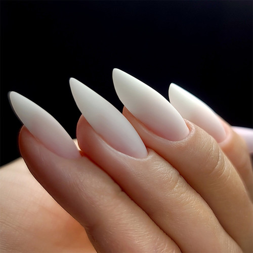 Builder Gel Slowianka Milky Mascarpone Half Cover - ideal thixotropic 15 g - Фото №4