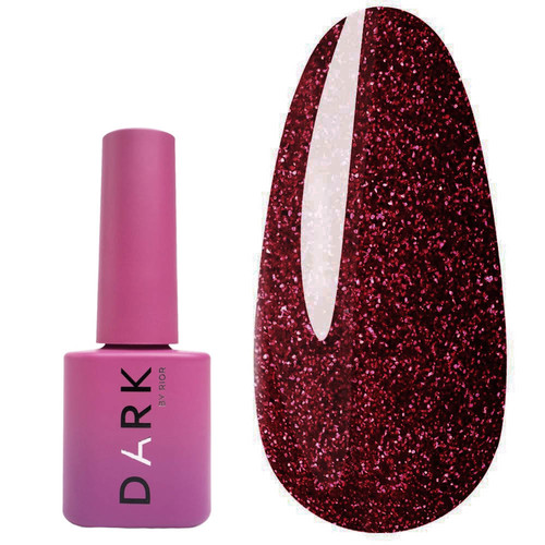 Гель-лак DARK Flash 09 винный светоотражающий 10 мл