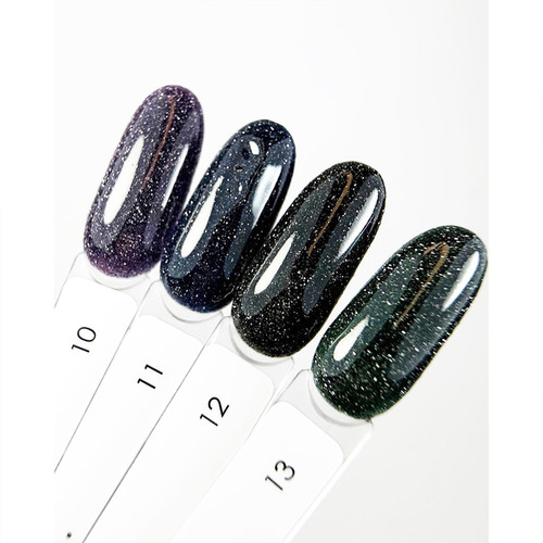 Gel polish DARK Flash 10 purple reflective 10 ml - Фото №3