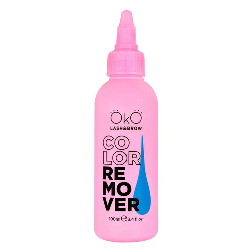 Remover for removing paint and henna OKO Color Remover for eyebrows 100 ml
