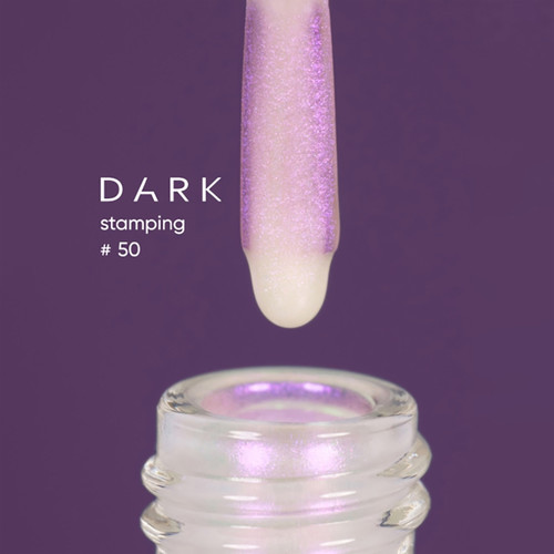 Stempellack DARK Stempellack Nr. 50 lila Chamäleon 10 ml - Фото №2