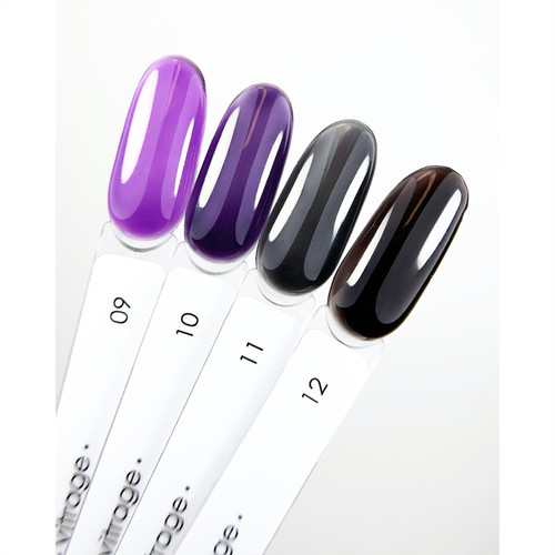 Gel polish DARK Vitrage 10 dark violet 6 ml - Фото №3
