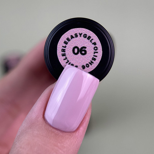 Gel polish Siller EASY №006 One-ster single-phase dusty rose 8 ml (NF-00020716) - Фото №2