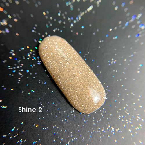 Gel polish GA&MA Shine №002 reflective gold 10 ml (7700424) - Фото №2