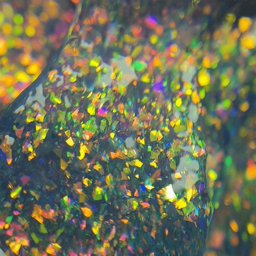 Gel NAILSOFTHENIGHT Ariel Builder Gel 01 mit mehrfarbigen Yucca-Flocken 15 ml - Фото №2