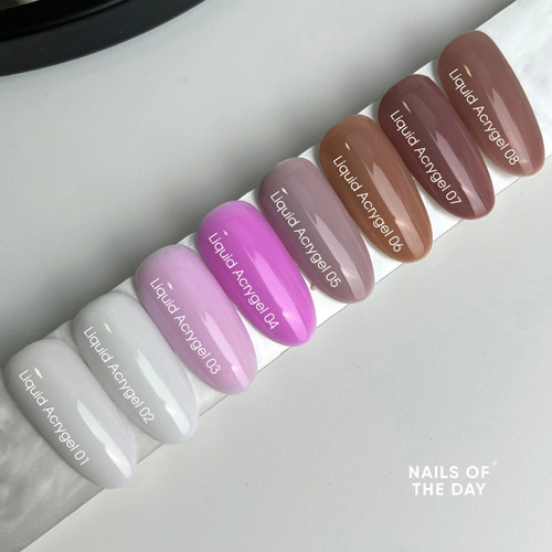 Flüssiges Acrygel NAILSOFTHEDAY Flüssiges Acrygel 03 zartrosa 15 ml - Фото №5