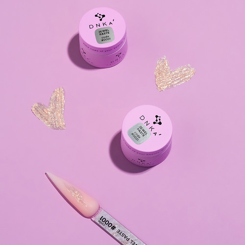 Art paste DNKa Jewel Paste №0001 pearl peach-pink 5 ml (JPDNKA1) - Фото №2