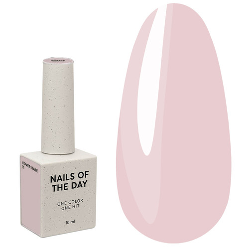 NAILSOFTHEDAY Cover Base NEW Formula 11 zarter Nude 10 ml - Фото №1