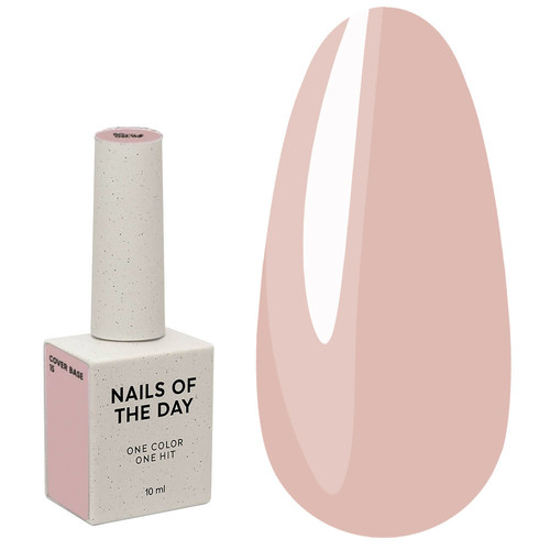 NAILSOFTHEDAY Base Cover NEW Formula 15 Natural Nude 10 ml - Фото №1