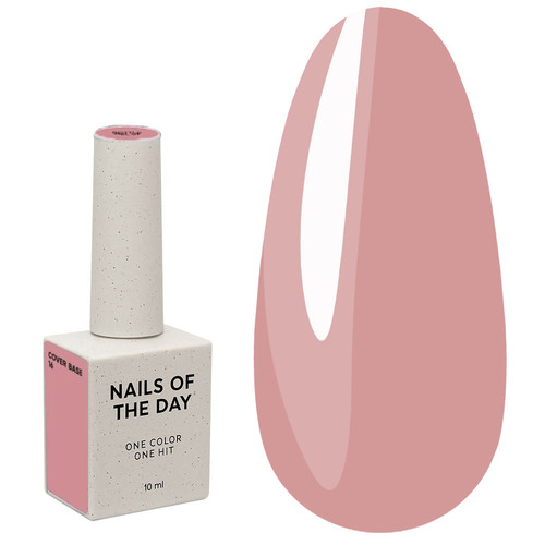 NAILSOFTHEDAY Base Cover NEW Formula 16 dunkelbeige 10 ml - Фото №1