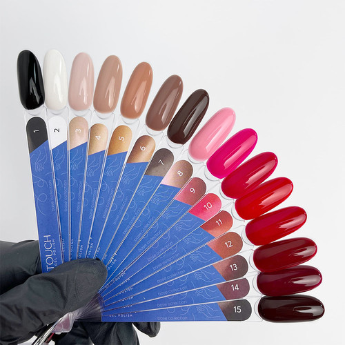 Gel Polish Touch 01 black 9 ml - Фото №3