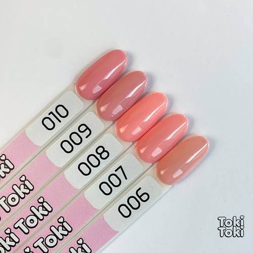 Gel polish Toki-Toki № 007 strawberry cream 5 ml - Фото №3