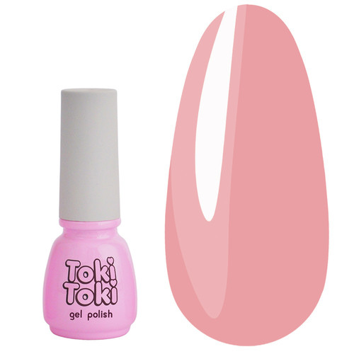Gel polish Toki-Toki № 009 pink peach 5 ml - Фото №1