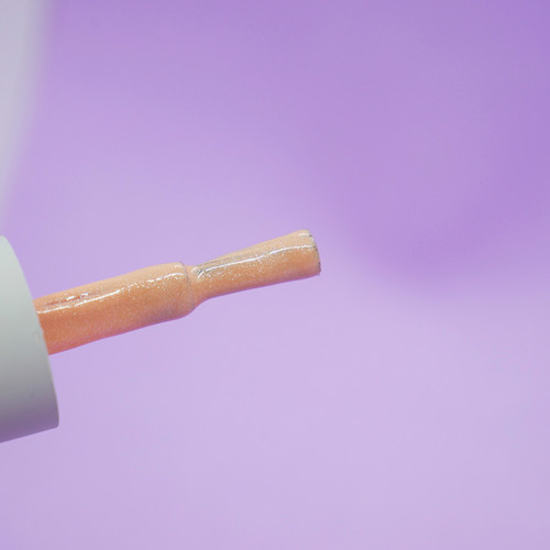 Gel polish Toki-Toki № 022 orange with glitter 5 ml - Фото №2