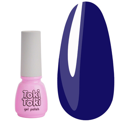 Gel polish Toki-Toki № 037 dark blue 5 ml - Фото №1