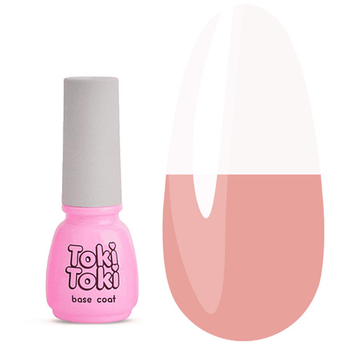 Toki-Toki Thermo Base TB04 rosa-beige, milchig 5 ml - Фото №1