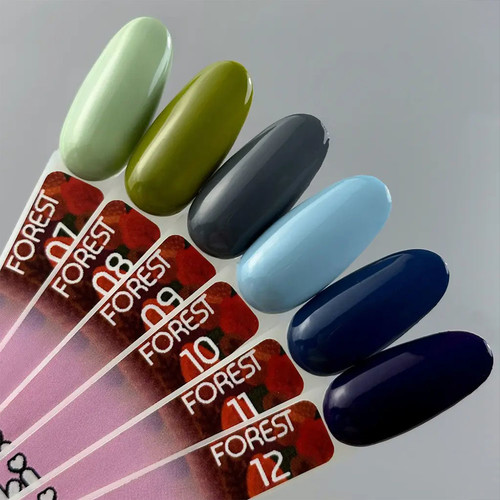 Gel polish Toki-Toki Forest FS09 graphite 5 ml - Фото №3