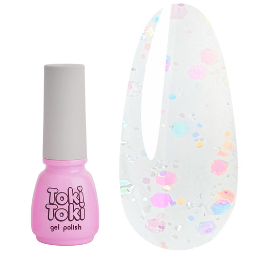 Toki-Toki Glitter Top No wipe 5 ml