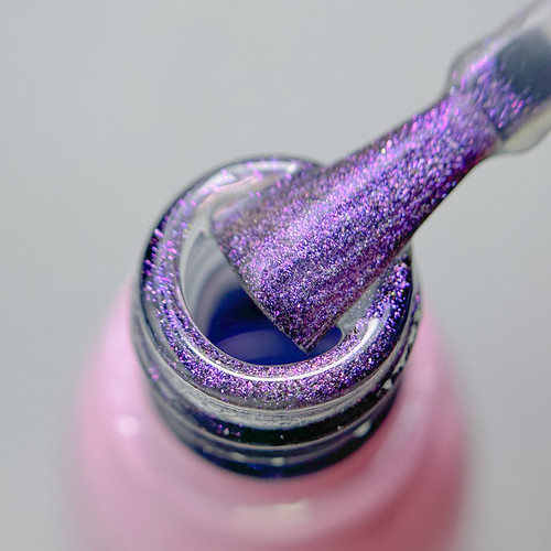 Toki-Toki Mermaid Top No wipe 02 with violet tint 5 ml - Фото №2