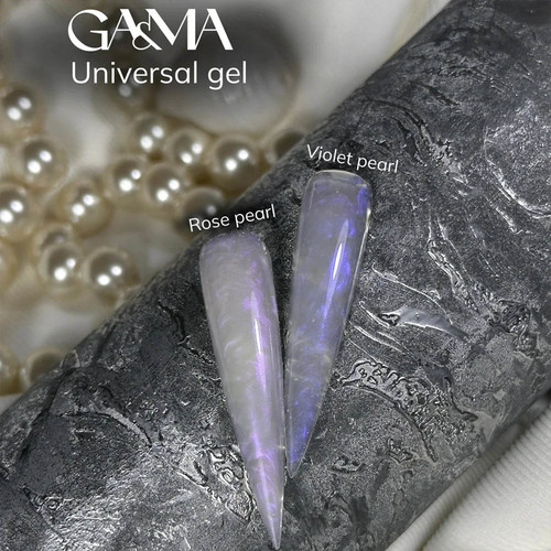 Gel for extension GA&MA Universal Rose Pearl limited 15 ml (7703017) - Фото №3